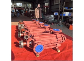 上海5台D120-506卧式多级离心泵发往四川